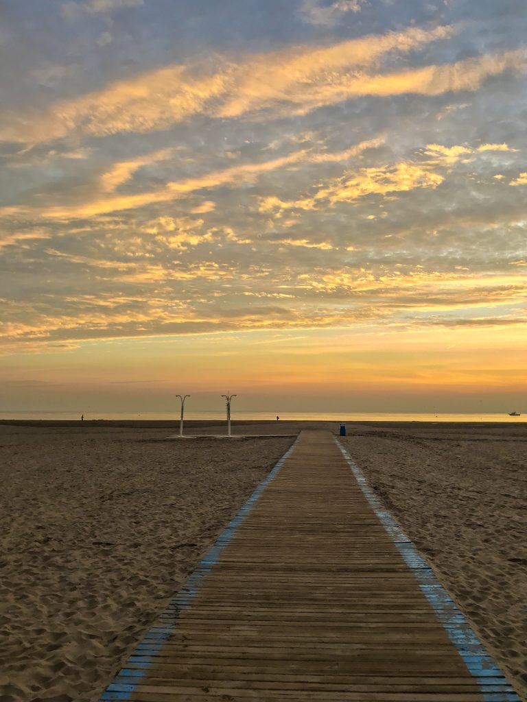 plaża w Walencji 