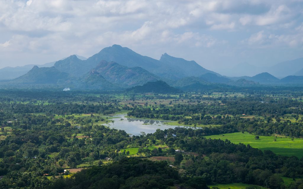 Widok z Sigiriyi, Sigiriya 